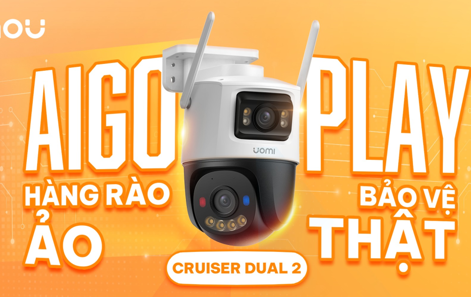 Camera WiFi 8MP iMOU Cruiser Dual 2 Pro (IPC-S7XFP-8U0WED)