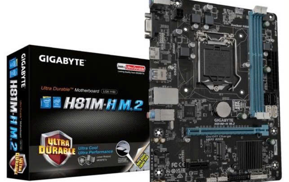 Bo Mạch chính Máy tính Main Gigabyte H81M-H M.2 (HDMI, VGA, SSD-M.2) -LGA 1150