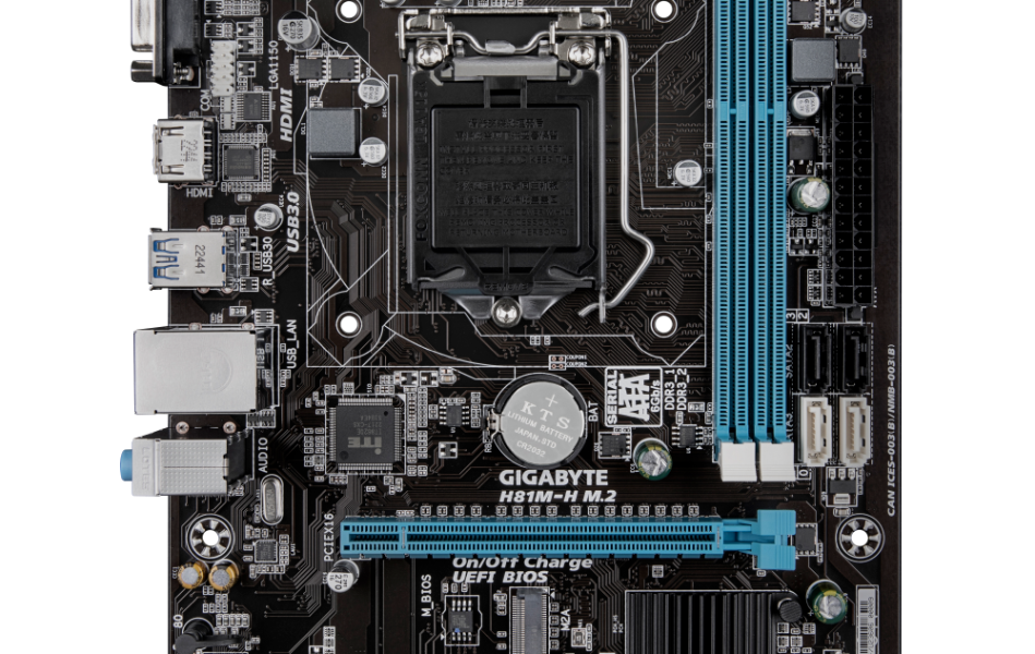 Bo Mạch chính Máy tính Main Gigabyte H81M-H M.2 (HDMI, VGA, SSD-M.2) -LGA 1150