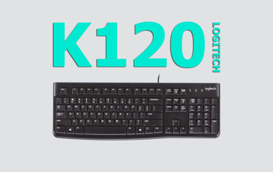 Bàn phím văn phòng Logitech K120