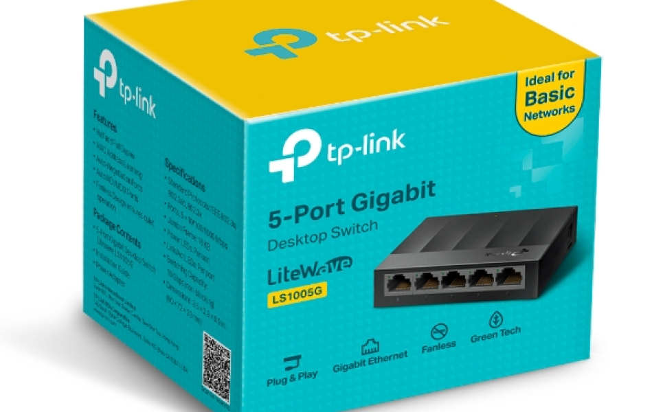 Switch TP-Link TL-LS1005G ,5 port (1 Gigabit) 
