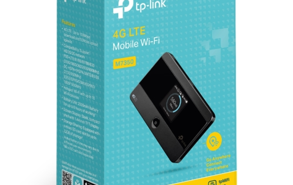 Bộ phát Wifi di động 4G LTE 150Mbps TP-Link M7350