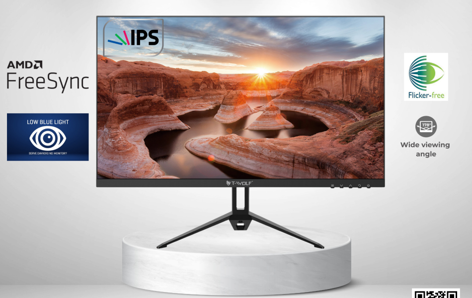 Màn Hình Máy Tính LCD T-Wolf TW-F24IFHD100 (24