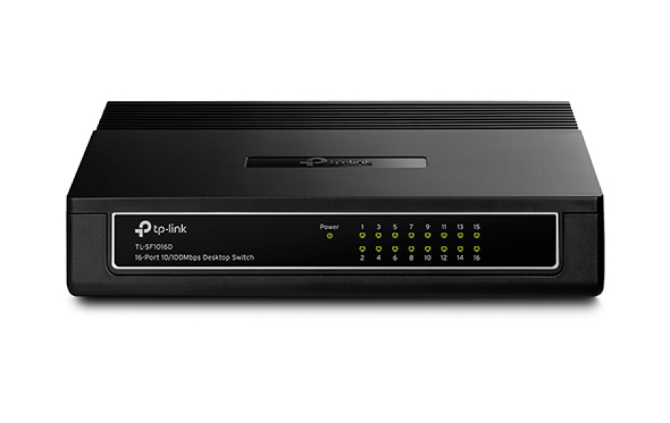 Switch 16 PORT 10/100Mbps Tp-link :TL- SF1016D