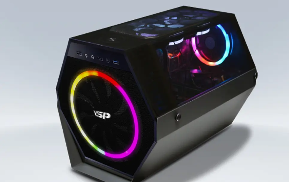 Case Esport Gaming ES7 Black