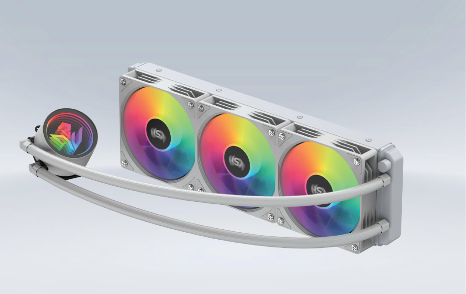 Tản nhiệt nước VSP Infinity Liquid Cooler VCA-360 Trắng
