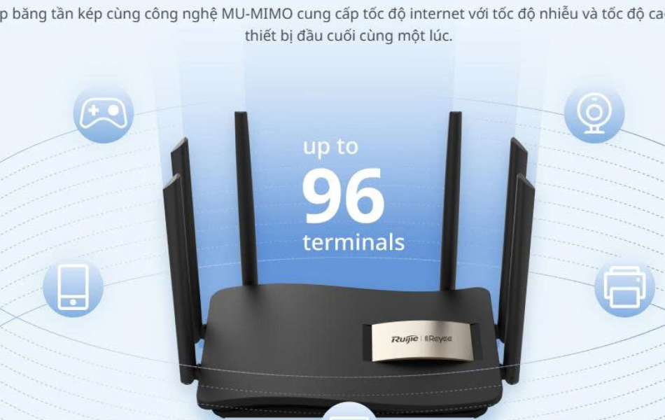 Thiết bị Định Tuyến - Router Wifi - RUIJIE RG-EW1200G Pro